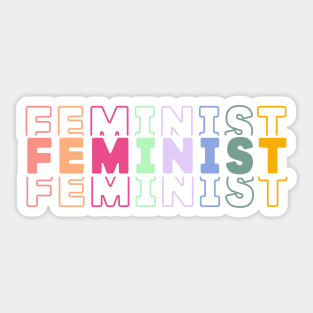 Feminist Sticker